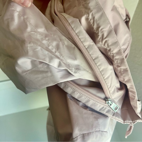 Cole Haan Snap Front Zip Hooded Collar Jacket size S - Picture 5 of 10